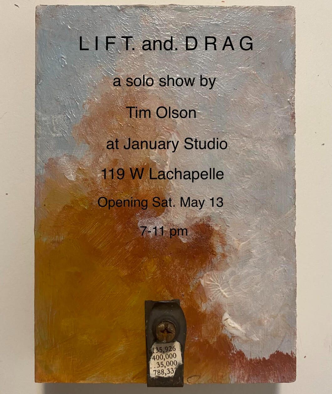 Tim Olson solo show